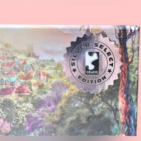 NEW Disney Thomas Kinkade Studios 1000pc Puzzle Sleeping Beauty Art Collectible - Picture 12 of 13